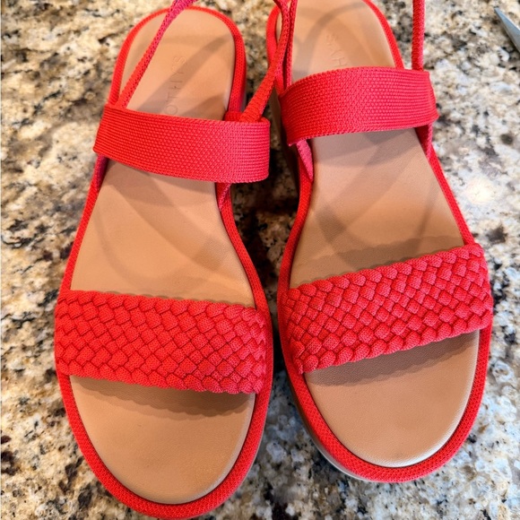 Rothy's Red Sandals - Picture 2 of 8